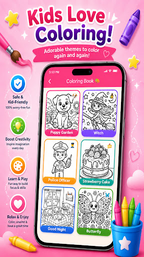 Coloring Book Screen
