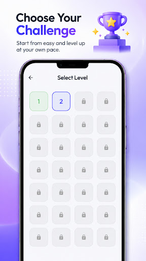 Levels Screen